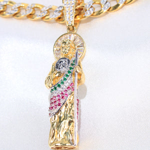 14K Yellow Gold St. Jude Pendant