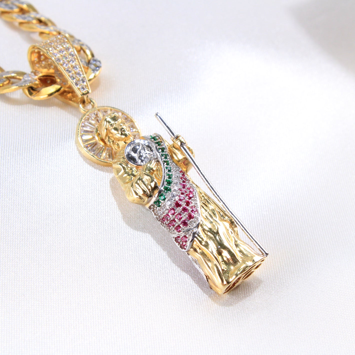 14K Yellow Gold St. Jude Pendant