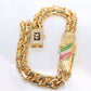 14K Yellow Gold CZ St Jude Bracelet