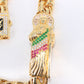 14K Yellow Gold CZ St Jude Bracelet