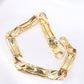 14K Yellow Gold Onyx Bracelet 8mm 8in