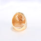 14K Yellow Gold CZ St Jude Ring