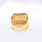14K Yellow Gold Last Supper Men's Ring