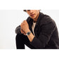 Model wearing the Citizen NJ0150-56E, demonstrating its versatile and elegant wrist presence.