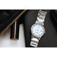 Citizen Eco-Drive Women's Silver Tone Stainless Steel Watch - GA1050-51B