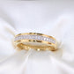 10K Yellow Gold Diamond Wedding Trio Set Rings
