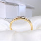 10K Yellow Gold Diamond Wedding Trio Set Rings