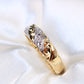 14K Wedding Trio Set Rings
