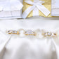 10K Yellow Gold Diamond Wedding Trio Set Rings