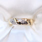 14K Wedding Trio Set Rings