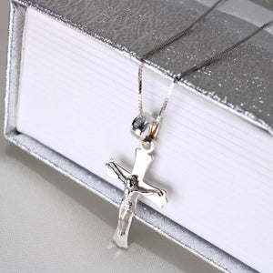 14K White Gold Crucifix Charm14K White Gold Crucifix Charm
Chain Sold Separately 14K White Gold Crucifix Charm
 
Material Type–14k Gold 14K White Gold Crucifix Charm
 
Approximate Dimensions 14KAll CharmsAlexanderAlexander Gold & Diamonds14K White Gold Crucifix Charm