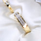 10K Yellow Gold Diamond Wedding Trio Set Rings