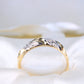 14K Wedding Trio Set Rings