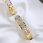 10K Yellow Gold Diamond Wedding Trio Set Rings