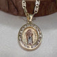 14K Yellow Gold St. Jude Pendant