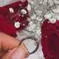 14K White Gold Diamond Engagement Ring
