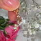 14K Tricolor Gold Rose And Stem Charm