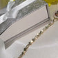 14K Yellow Gold Heart Quinceañera Charm Bracelet 3mm 8in