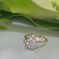 14K Gold Laboratory Grown Diamond Engagement Ring