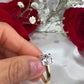14K Yellow Gold Engagement ring