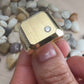14K Yellow Gold CZ Men's Ring
