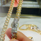 14K Gold Monaco Cuban Chain 6mm 24in