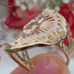 14K Gold Virgin Mary Ring