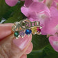 14K Yellow Gold CZ Mom Ring