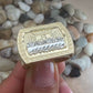 14K Yellow Gold Last Supper Men's Ring