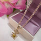 14K Gold Little Girl Charm Birthstone