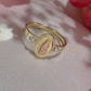 14K Gold Virgin Mary Ring