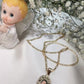 14K Yellow Gold Baptism Charm