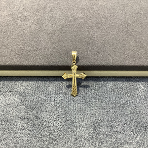 Cross Charms14K Yellow Gold Cross Charm
Cross Charms
Material Type–14k Gold Cross Charms
 
Approximate Dimensions Cross Charms
Height 25mm (Including Bail) Cross Charms
Length 1All CharmsAlexanderAlexander Gold & DiamondsCross Charms