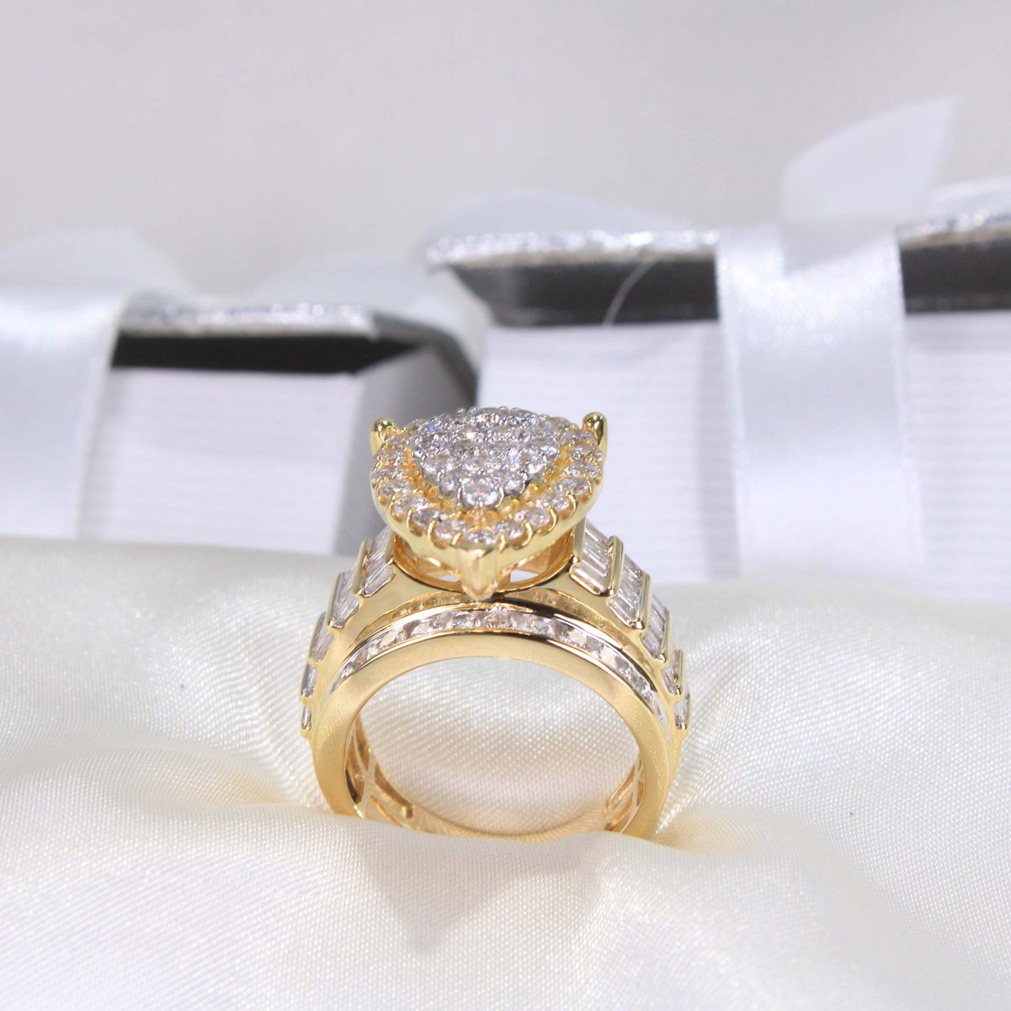 10K Yellow Gold Diamond Ring