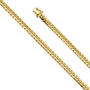 5in approximate14K Yellow Gold Miami Cuban Link Bracelet, Solid / Heavy. 5in approximate
5in approximate
 
Clasp Type–Open Box 5in approximateMaterial Type–14k Gold 5in approximateAll BraceletsAlexanderAlexander Gold & Diamonds5in approximate