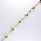 14K Two-Tone Gold  Bracelet 9.1mm 7in