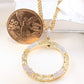 10K Yellow Gold  Diamond Bezel