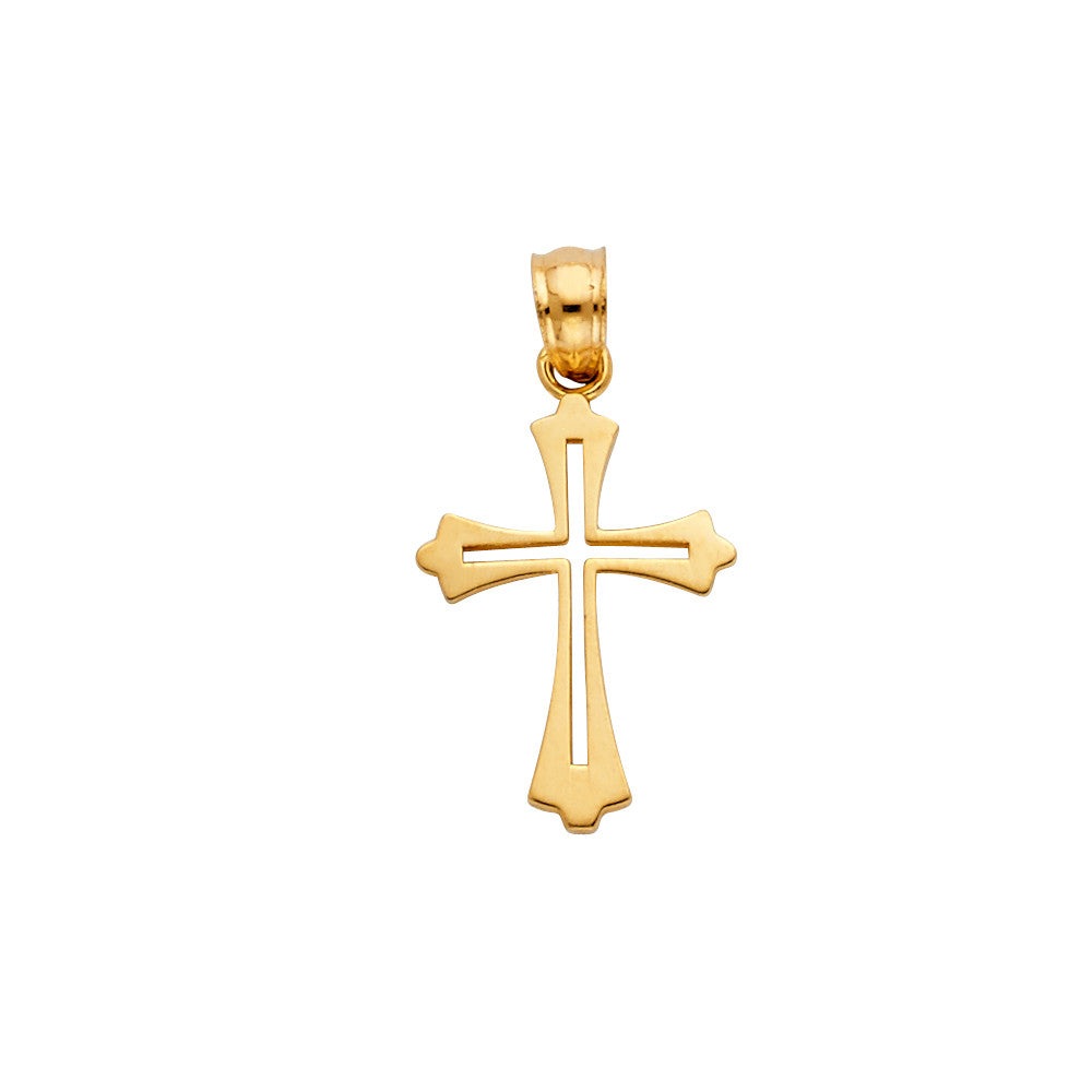 14K Yellow Gold Cross Charm14K Yellow Gold Cross Charm
Chain Sold Separately 14K Yellow Gold Cross Charm
 
Material Type–14k Gold 14K Yellow Gold Cross Charm
 
Approximate Dimensions 14K YelloAll CharmsAlexanderAlexander Gold & Diamonds14K Yellow Gold Cross Charm