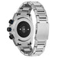 Close-up of the deployant clasp with push buttons on the Citizen CZ Smart Hybrid Men's Watch JX1001-51E.