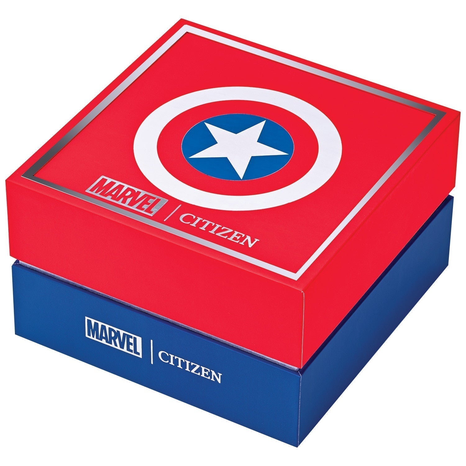 Citizen Men's Captain America Eco-Drive Blue Dial Watch - CA0767-00W