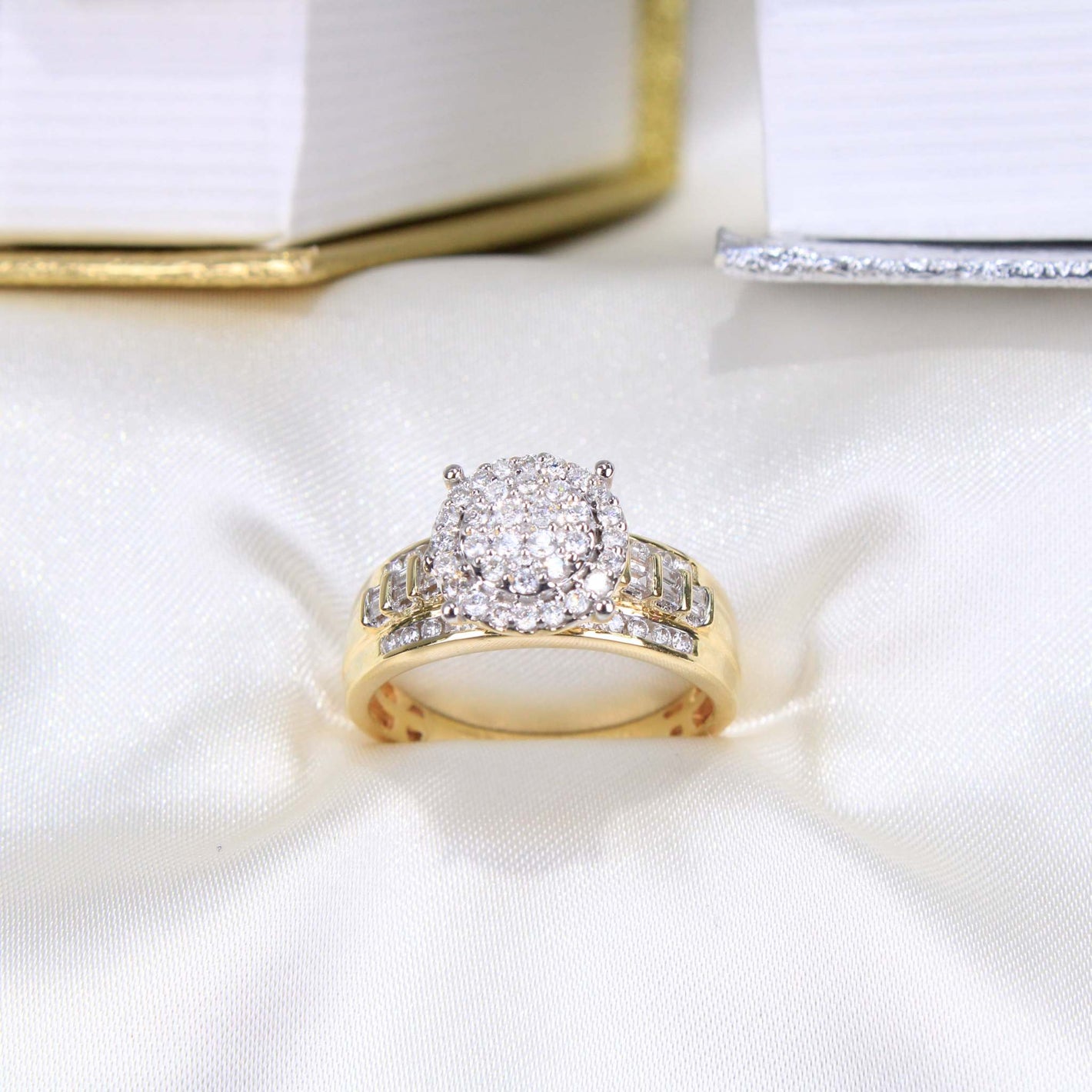 10K Yellow Gold Diamond Ring
