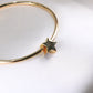 14K Yellow Gold Star Slider Charm