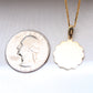 14K Yellow Gold First Communion Charm