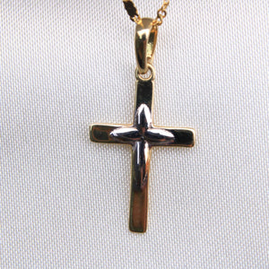 14K Two-Tone Gold Cross Charm14K Two-Tone Gold Cross Charm
Chain Sold Separately -Tone Gold Cross Charm
 
Material Type–14k Gold -Tone Gold Cross Charm
 
Approximate Dimensions -Tone Gold Cross All CharmsAlexanderAlexander Gold & Diamonds-Tone Gold Cross Charm