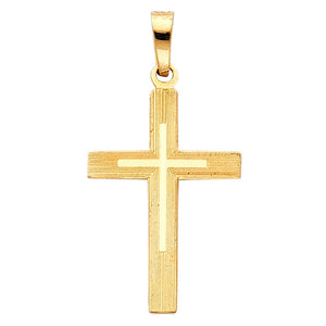 14K Yellow Gold Cross Charm14K Yellow Gold Cross Charm
Chain Sold Separately 14K Yellow Gold Cross Charm
 
Material Type–14k Gold 14K Yellow Gold Cross Charm
Approximate Dimensions 14K Yellow All CharmsAlexanderAlexander Gold & Diamonds14K Yellow Gold Cross Charm