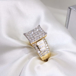 10K Yellow Gold Diamond Ring