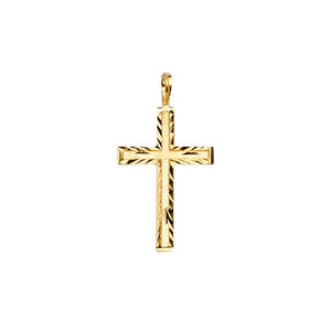 Crucifix Pendants14K Yellow Gold Cross Charm Crucifix Pendants
Chain Sold Separately Crucifix Pendants
 
Material Type–14k Gold Crucifix Pendants
 
Approximate Dimensions Crucifix PeAll CharmsAlexanderAlexander Gold & DiamondsCrucifix Pendants
