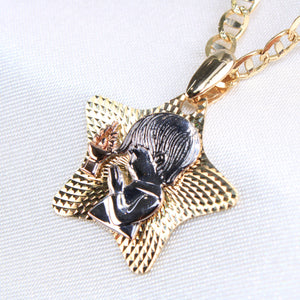 14K Yellow Gold First Communion Charm