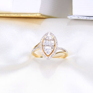 10K Yellow Gold Diamond Ring