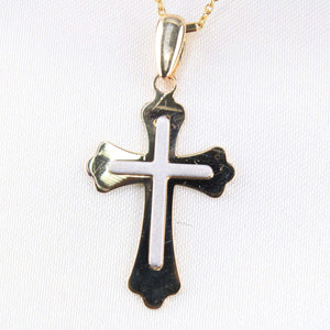 All Gold Jewelry14K Two-Tone Gold Cross Charm -Tone Gold Cross Charm All Gold Jewelry
Chain Sold Separately -Tone Gold Cross Charm All Gold Jewelry
 
Material Type–14k Gold -Tone GoAll CharmsAlexanderAlexander Gold & DiamondsAll Gold Jewelry